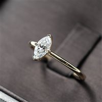 Fabriano - Piazza del Comune 25 - Ring Lux Gioielli Woman in Yellow Gold Diamante 0.50 Ct ANL3543;050;V;GI - ANL3543;050;V;GI